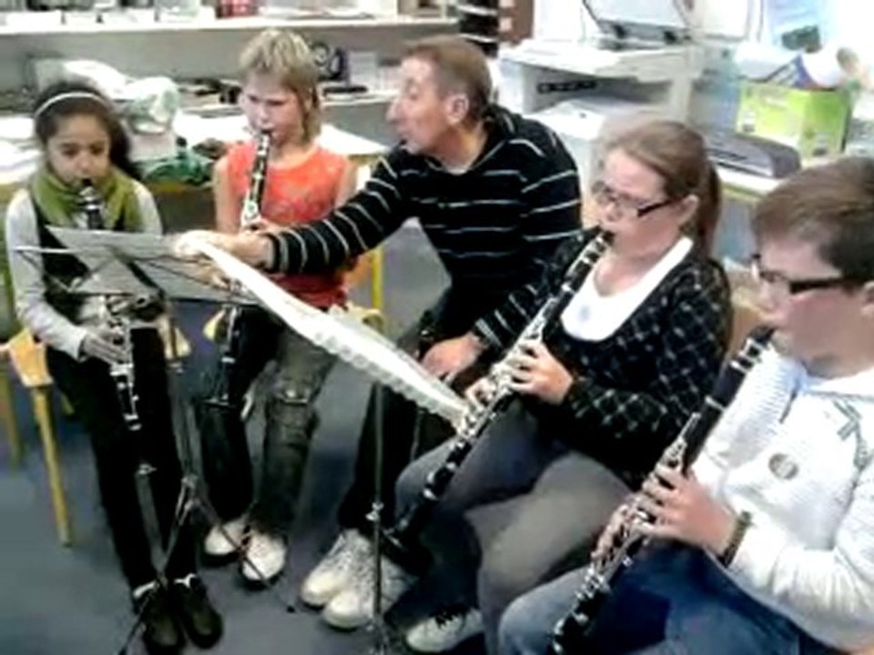 clarinette classe orchestre Saint Malo