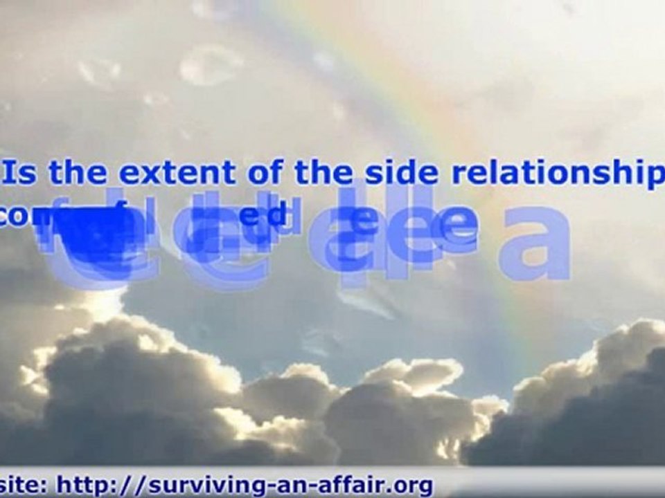 Fighting mad about an emotional affair or a coworker affair?
