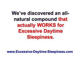 EXCESSIVE DAYTIME SLEEPINESS PEMOLINE CYLERT REPLACEMENT