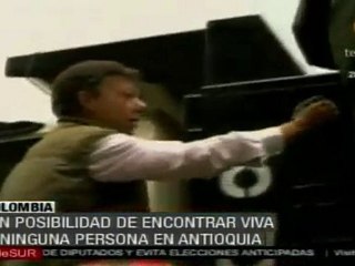 Sin posibilidad de encontrar viva a ninguna persona en Antio