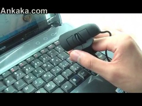 USB Fingertip Optical Mouse - Miniature Edition
