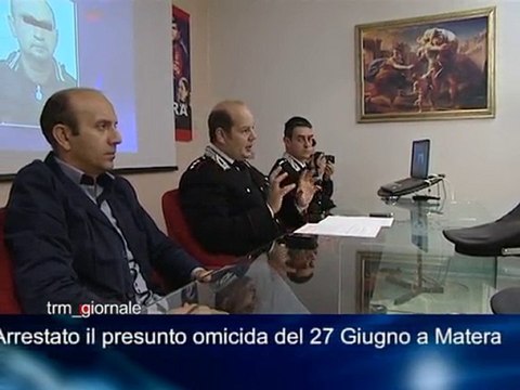 Matera Carabinieri:due omicidi un arresto (Trm) 29-09-2010