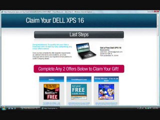 How to get your Free Dell XPS 16 Laptop (USA only)
