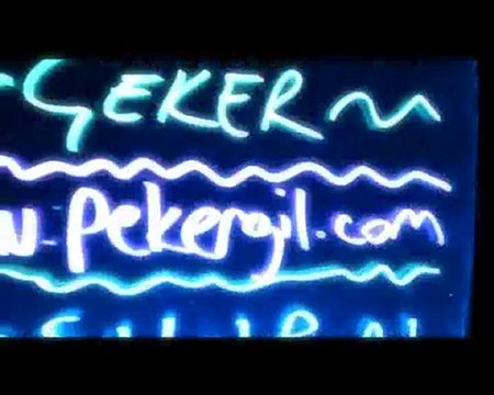 Led yazi tahtasi - Led Writing board Yaz sil led tabela