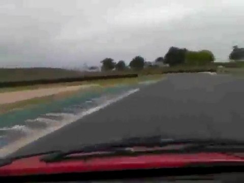 Ma G40 sur le circuit du Val de Vienne le 25/09/2010