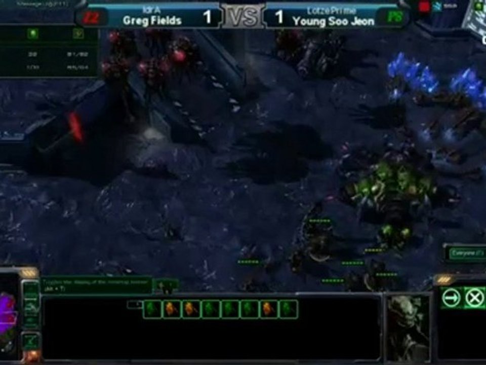 IdrA vs LotzePrime [Round of 32 match 1 set 3 p1]