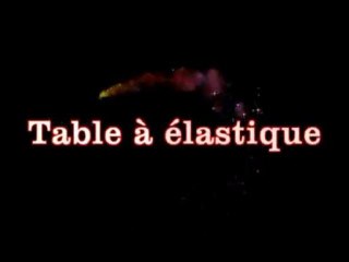 Table à elastiques