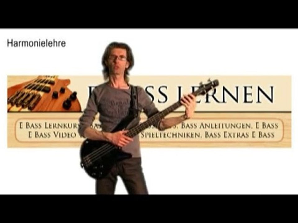 Bass Lernen Video Kurs - Trailer Harmonielehre