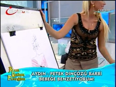 AYDIN KOSTÜM ÇİZDİ CANLI YAYIN ARIM BALIM PETEĞİM