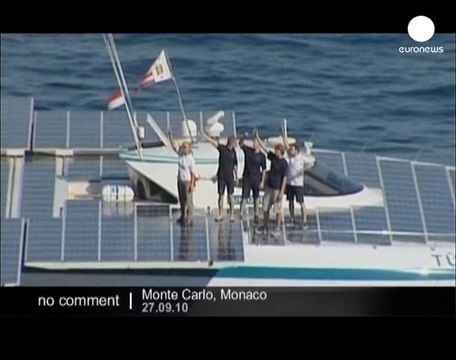 World's biggest solar powered boat - no comment