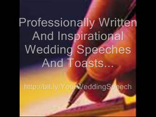 BEST MAN SPEECHES AUSTRALIA