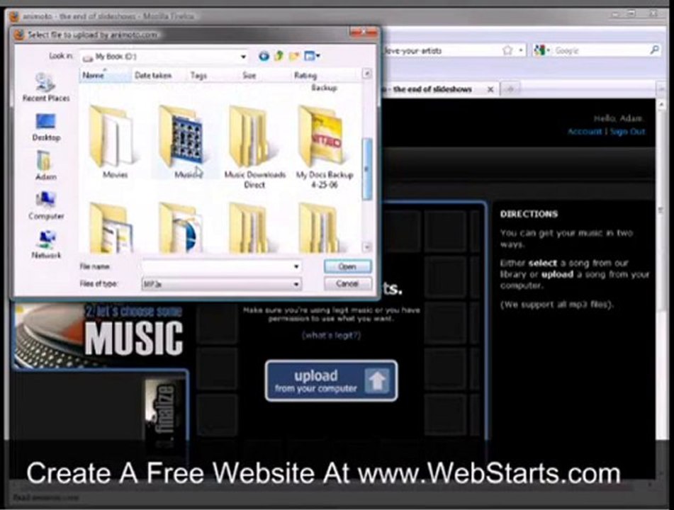 HOW to MAKE/CREATE A SLIDESHOW or PHOTO SLIDE SHOW with ...