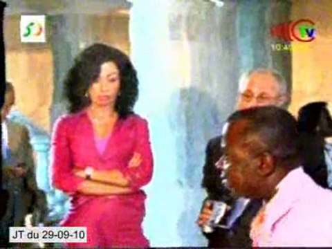 Les investisseurs roumain visitent le mémorial P.S. D Brazza