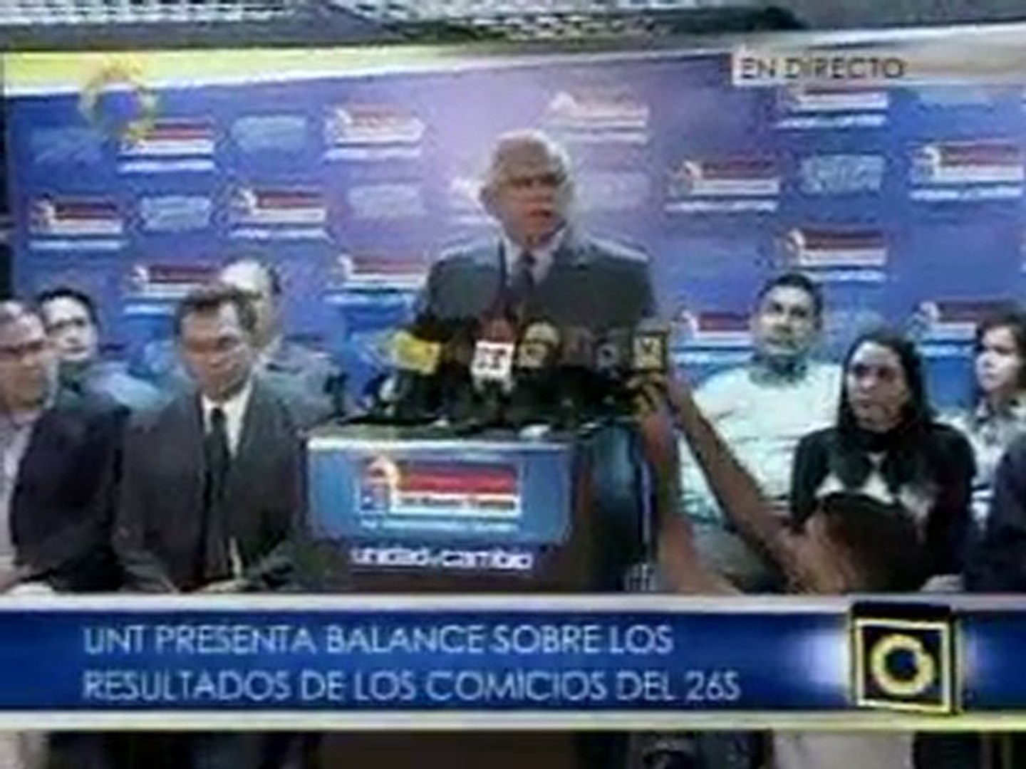 Rueda de prensa de UNT