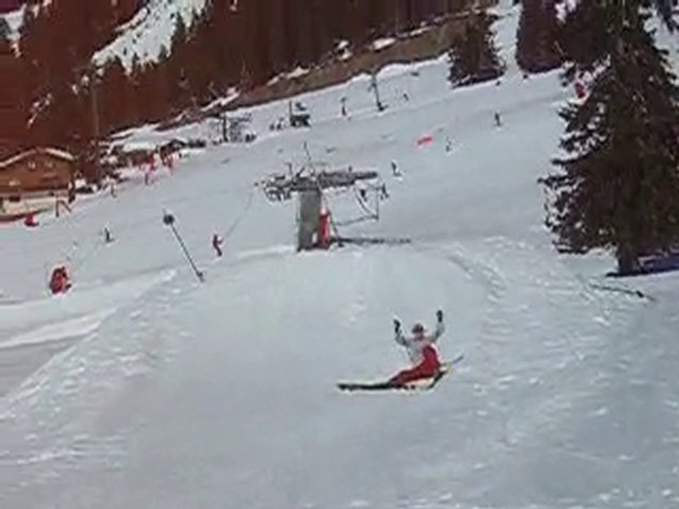 Mini saut à ski, peut mieux faire