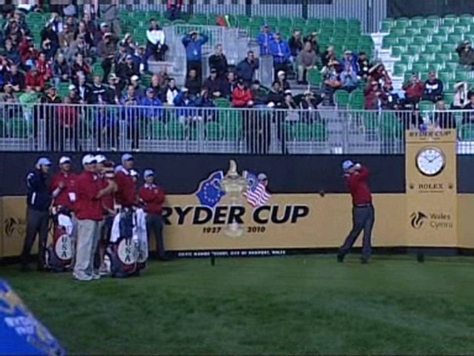 Opening Ryder Cup pairings named