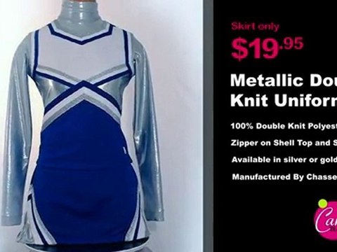 Metallic Cheer Uniforms To Brighten Up Your Cheerleaders