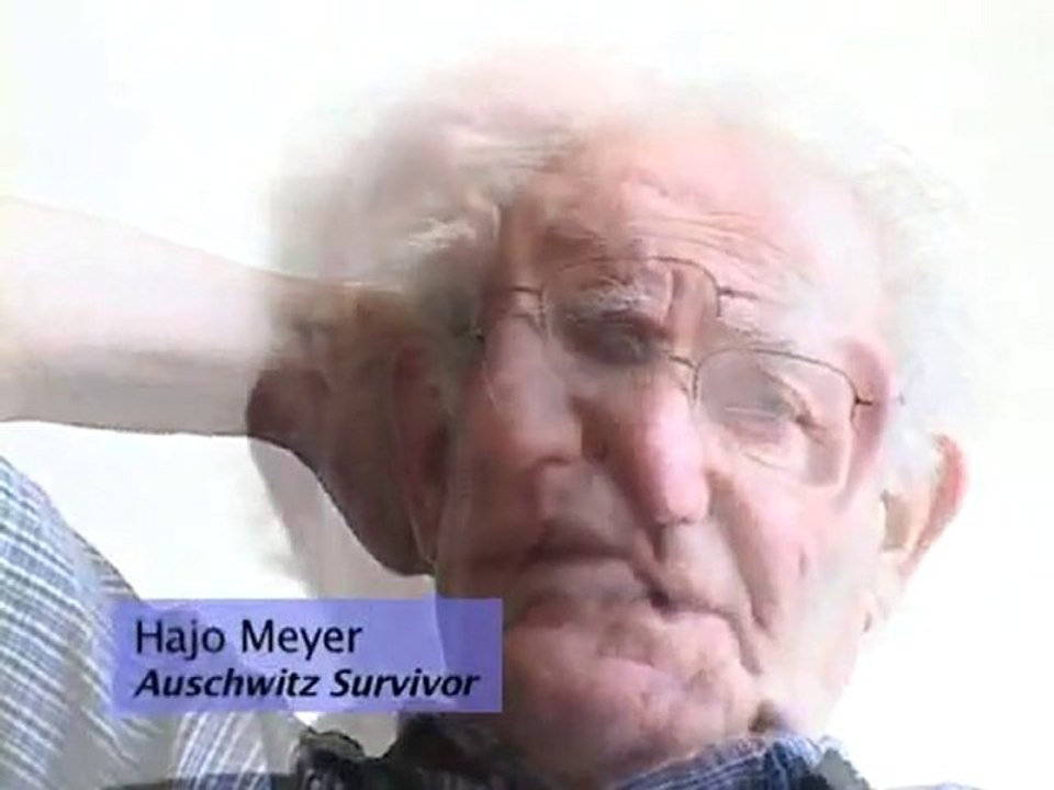Holocaust survivor Hajo Meyer speaks out...
