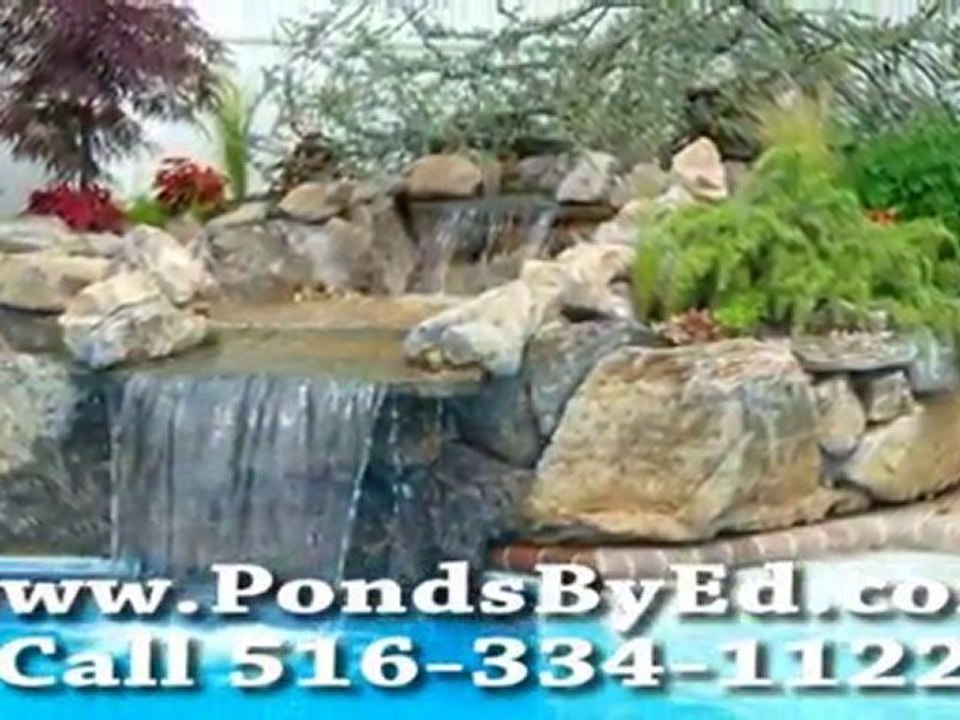 Ponds and Waterfalls Nassau County NY