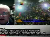 Declaraciones del presidente de la Asamblea Nacional de Ecua