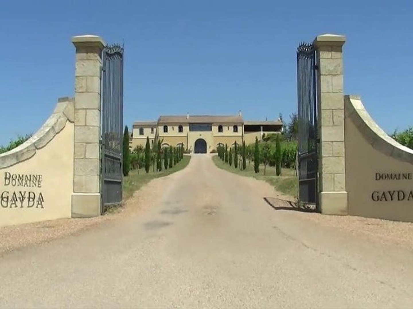 Domaine Gayda à Brugairolles: Domaine, Cave, Restaurant - Vidéo Dailymotion