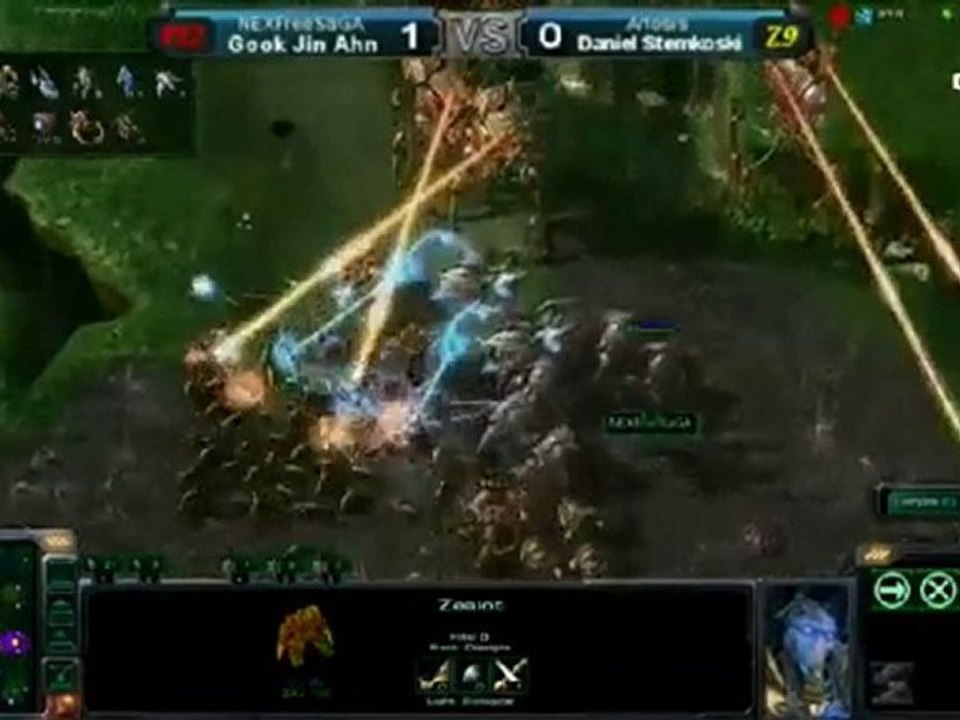 NEXFreeSaGA vs Artosis [Round of 64 match 19 set 2 p2]