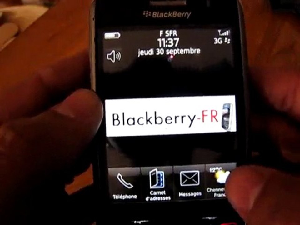 [BLACKBERRY-FR.COM] Test application météo plus