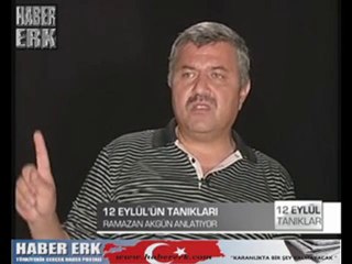 Ramazan Akgün TVnet'te yayınlanan 12 Eylül Tanıkları(Bölüm2)