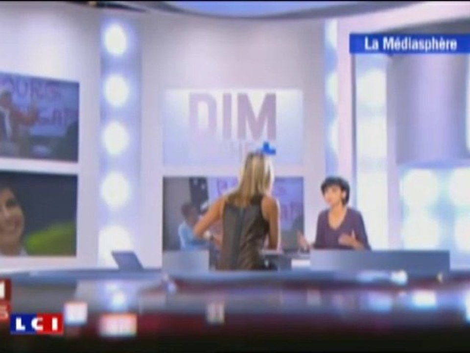 Anne-Sophie Lapix réagit au lapsus de Rachida Dati