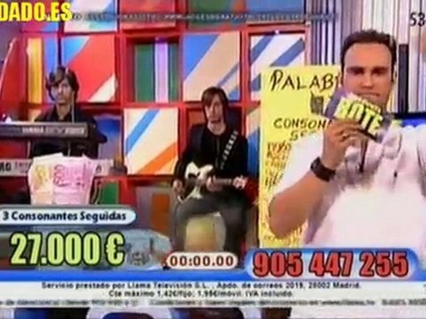 Locos por ganar 30 sep 2010 - Pregunta bote fuera de tiempo