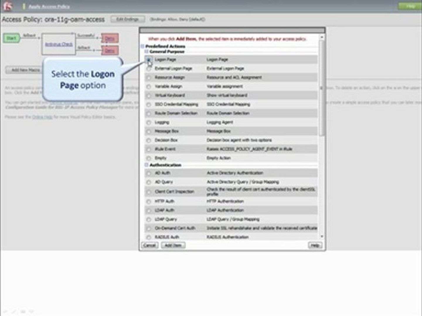 ⁣F5 Access Policy Manager & Oracle Access Manager ...