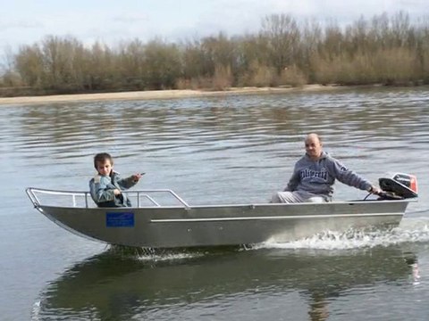 Barque en aluminium modèle 3600