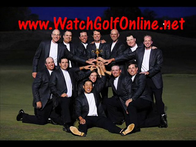 watch Ryder Cup 2010 golf tournament live online