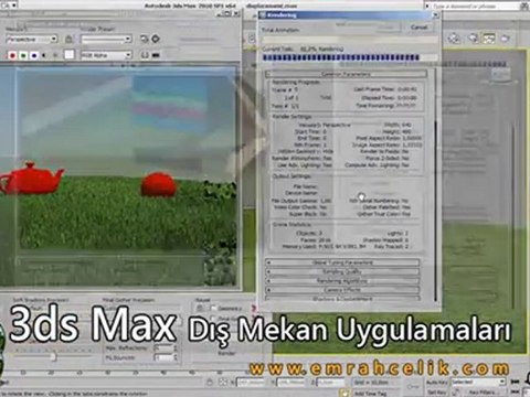 3dsmax Dış Mekan Uygulamaları DVD