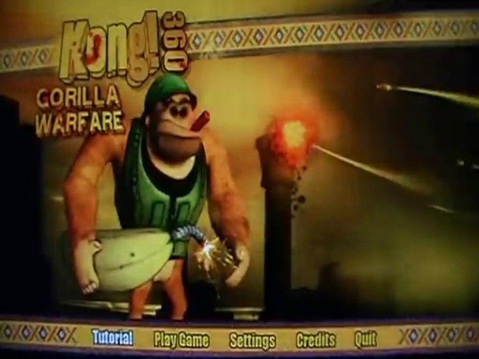 First Level - Only - Kong 360 : Gorilla Warfare - Indie Game