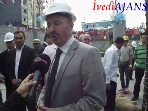 Sultangazi belediyesi temel atma töreni