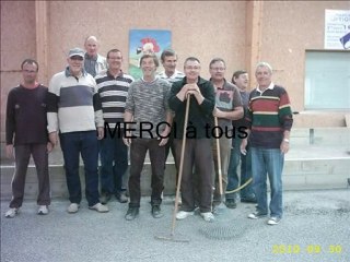 Réfection des terrains le 30 Septembre 2010