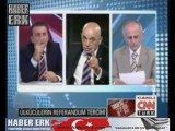 Azmi Karamahmutoğlu ve Mustafa Çalık arasındaki tartışma.