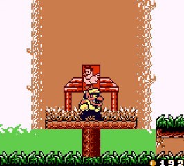 2) Wario Land 2 Walkthrough - A la chasse aux poules