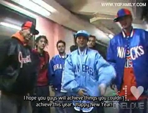 [English Subbed] YG Family New Year Message 2002