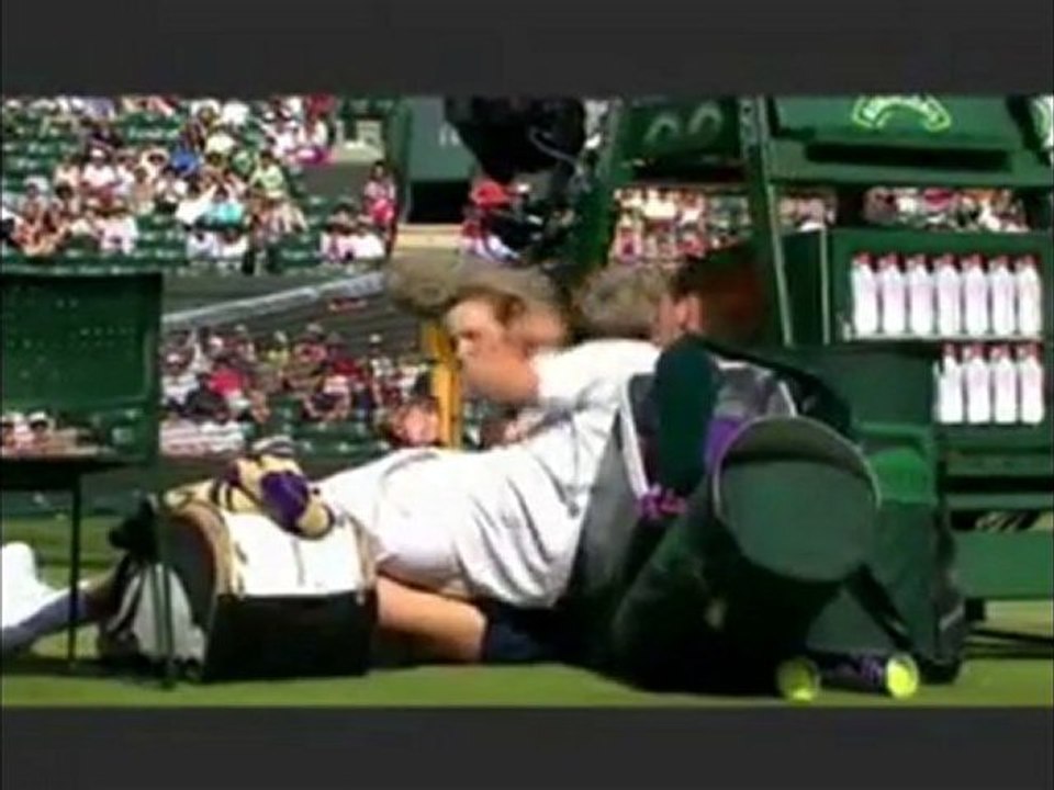 Tennis Can be a Dangerous Sport!