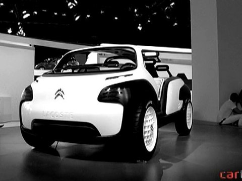 Concept Citroen Lacoste au Mondial de l'Automobile 2010