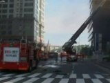 Huge fire breaks out in South Korea high-rise