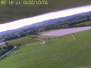 vol Mirage 2000 du 01/10/10 cam embarquée (vue avant)
