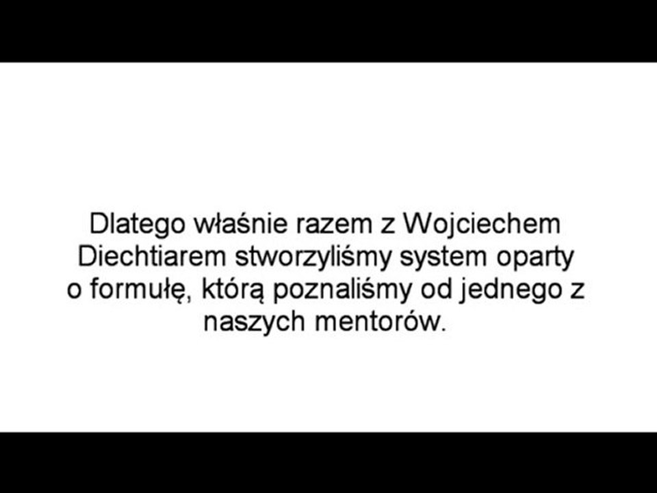 Sekret Sukcesu W TWRPS Odkryty...