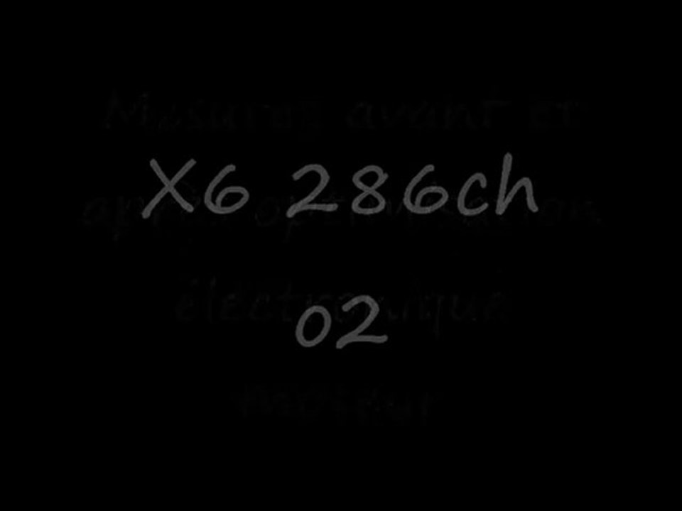 Reprogrammation  BMW X6 286ch par o2programmation Paris (91)