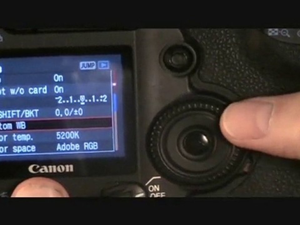 Canon White Balance Using Expodisc