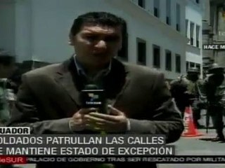 Un día después del intento de golpe de Estado, reina la ca