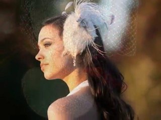 Champagne Birdcage Veils and Fascinators