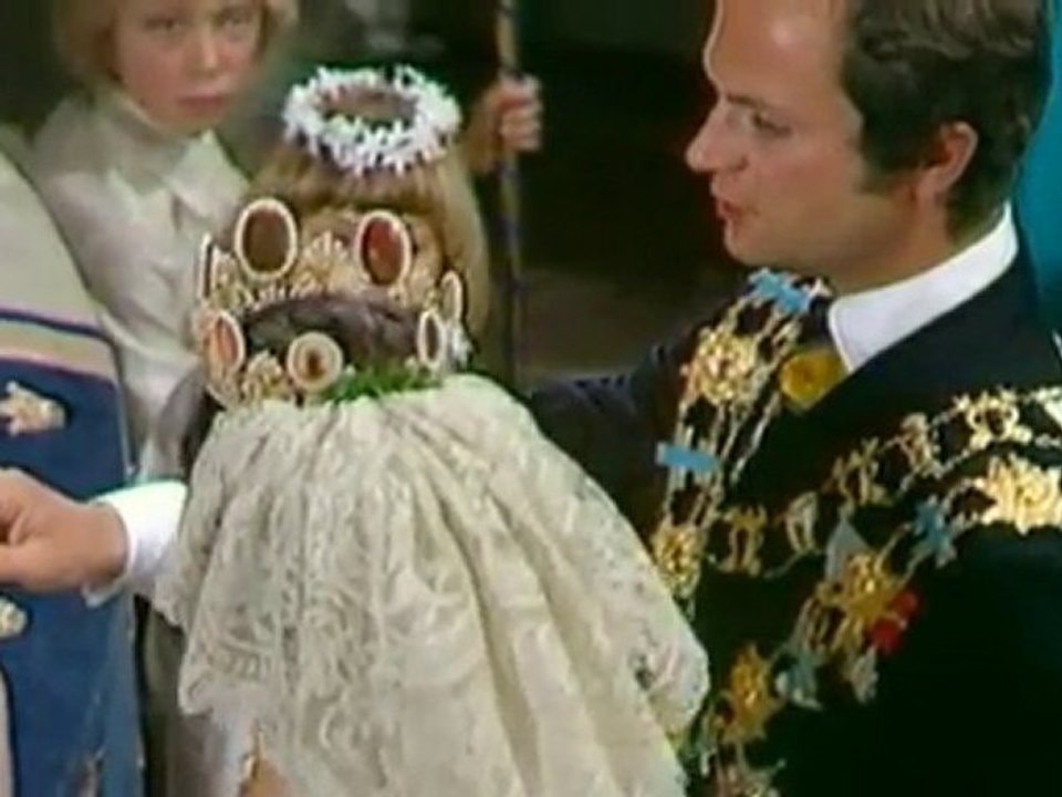 Royal Wedding King Carl Gustav of Sweden & Silvia
